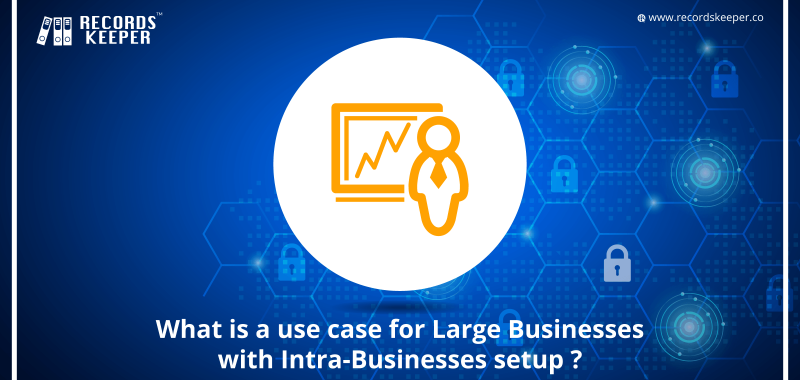 What is a use case for Large Businesses with Intra-Businesses setup?