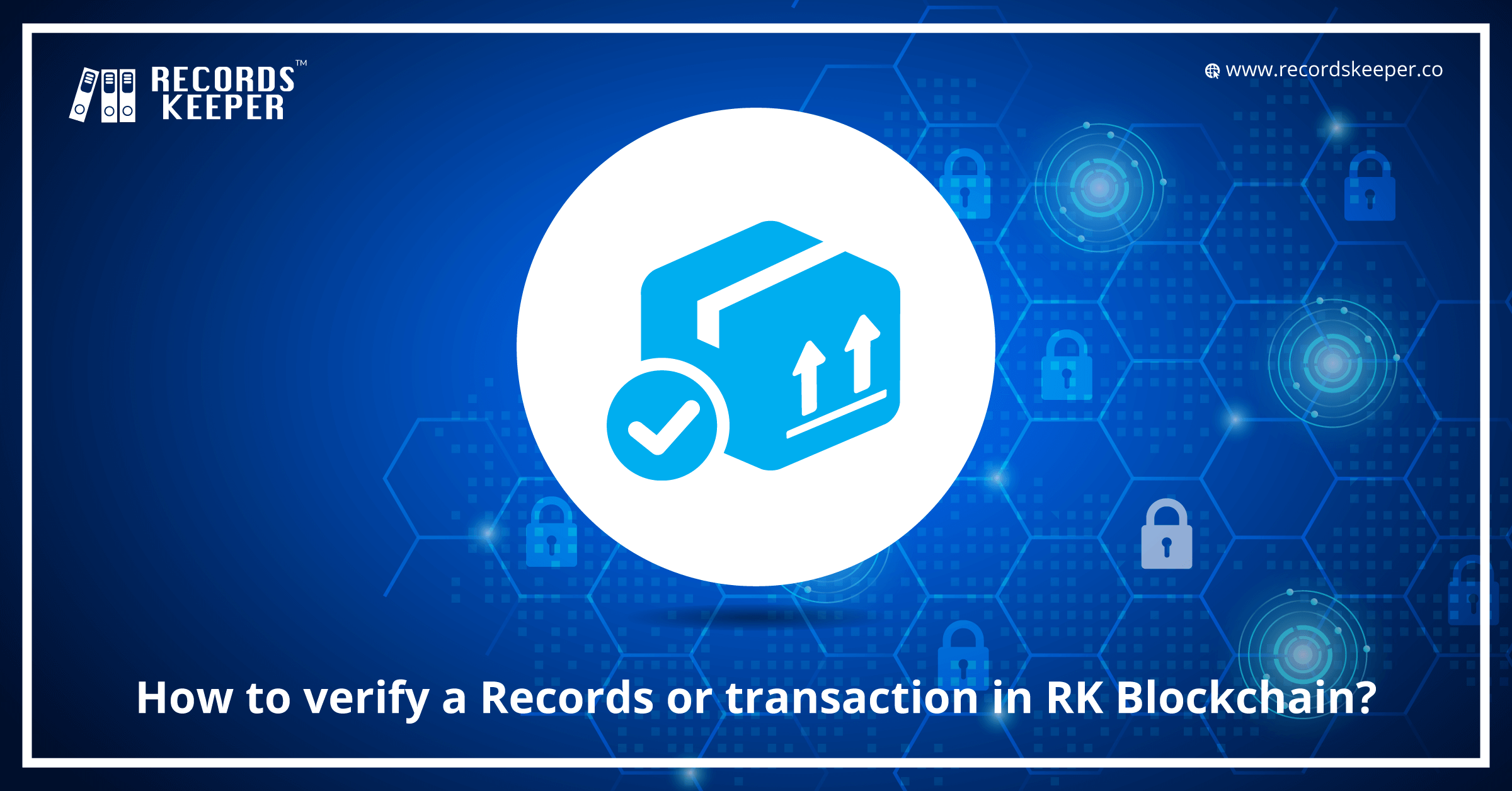 How to verify Records/Transactions in RecordsKeeper Blockchain?